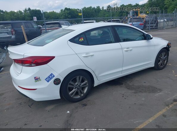 5NPD84LF8JH394014 2018 HYUNDAI ELANTRA White უკანა მარჯვენა