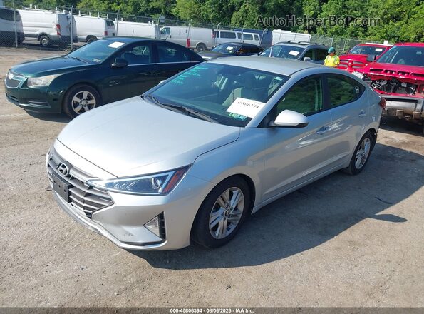 5NPD84LF8KH404560 2019 HYUNDAI ELANTRA Silver Przód lewy