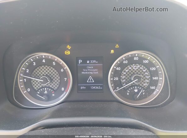 5NPD84LF8KH404560 2019 HYUNDAI ELANTRA Silver Widok tylnych siedzeń