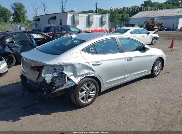 5NPD84LF8KH404560 2019 HYUNDAI ELANTRA Silver Tył prawy