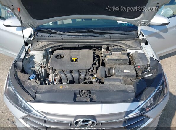 5NPD84LF8KH404560 2019 HYUNDAI ELANTRA Silver Widok z tyłu
