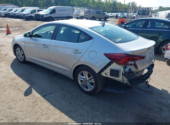 5NPD84LF8KH404560 2019 HYUNDAI ELANTRA Silver Tył lewy