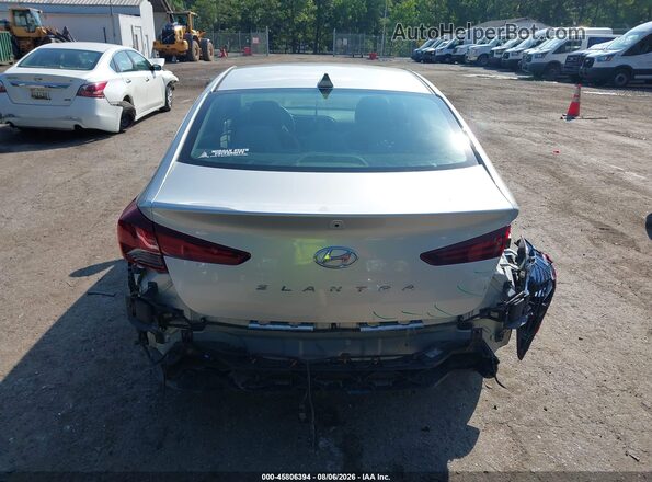 5NPD84LF8KH404560 2019 HYUNDAI ELANTRA Silver 