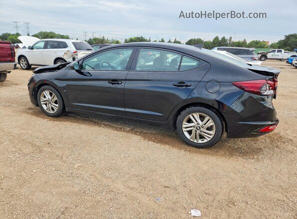 5NPD84LF8KH423416 2019 HYUNDAI ELANTRA Black Trasero izquierdo