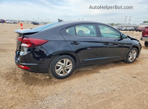 5NPD84LF8KH423416 2019 HYUNDAI ELANTRA Black Trasero derecho