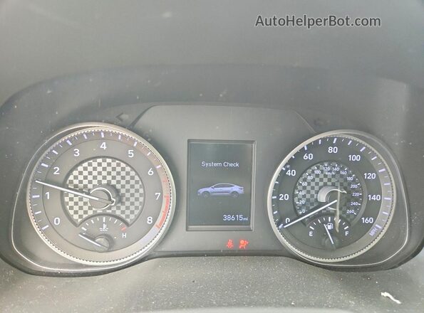 5NPD84LF8KH423416 2019 HYUNDAI ELANTRA Black Vista del cuadro de instrumentos