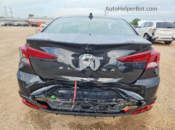5NPD84LF8KH423416 2019 HYUNDAI ELANTRA Black Vista trasera