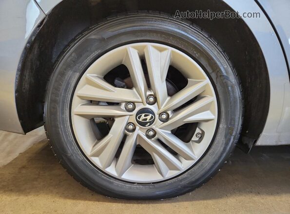 5NPD84LF8KH443844 2019 HYUNDAI ELANTRA Gray 