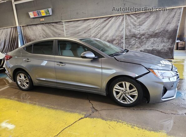 5NPD84LF8KH443844 2019 HYUNDAI ELANTRA Gray 360 interior view