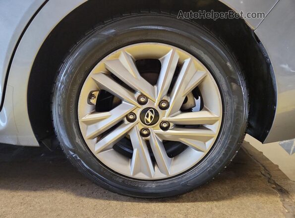 5NPD84LF8KH443844 2019 HYUNDAI ELANTRA Gray 