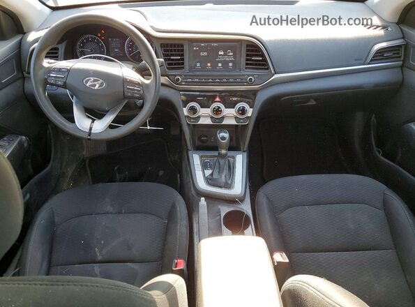 5NPD84LF8KH460045 2019 HYUNDAI ELANTRA Gray Вид панелі приладів