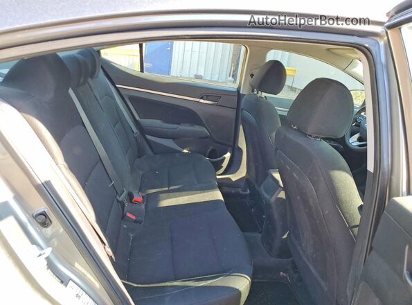 5NPD84LF8KH460045 2019 HYUNDAI ELANTRA Gray Вид задніх сидінь