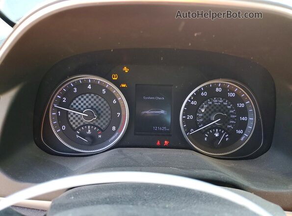 5NPD84LF8KH460045 2019 HYUNDAI ELANTRA Gray Вид щитка приладів