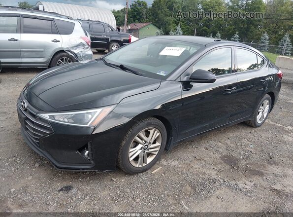 5NPD84LF8LH502621 2020 HYUNDAI ELANTRA Black Przód lewy