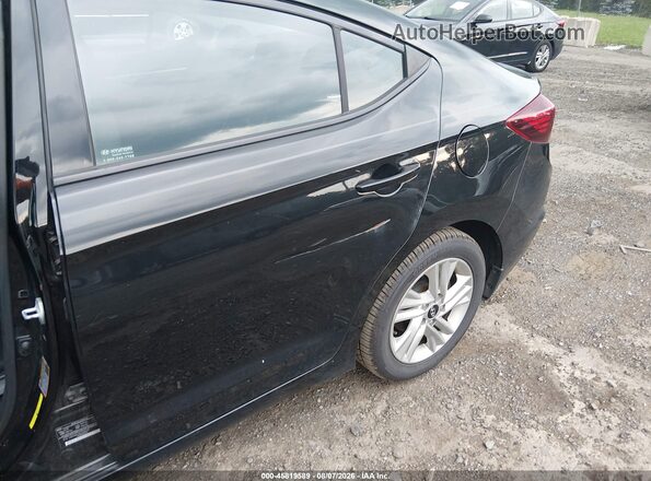 5NPD84LF8LH502621 2020 HYUNDAI ELANTRA Black Widok z przodu