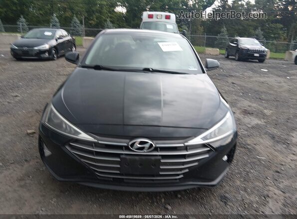 5NPD84LF8LH502621 2020 HYUNDAI ELANTRA Black Widok zestawu wskaźników