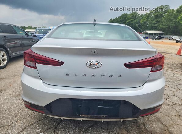 5NPD84LF8LH523288 2020 HYUNDAI ELANTRA Silver Հետևի տեսք