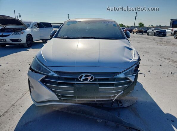 5NPD84LF8LH537630 2020 HYUNDAI ELANTRA Silver Widok z przodu