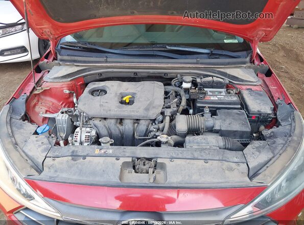 5NPD84LF8LH544139 2020 HYUNDAI ELANTRA Red Vista trasera