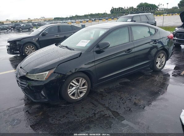 5NPD84LF8LH548661 2020 HYUNDAI ELANTRA Черный Передняя левая четверть