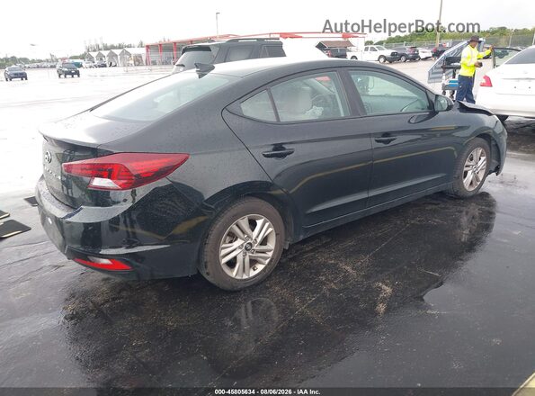 5NPD84LF8LH548661 2020 HYUNDAI ELANTRA Черный Задняя правая четверть