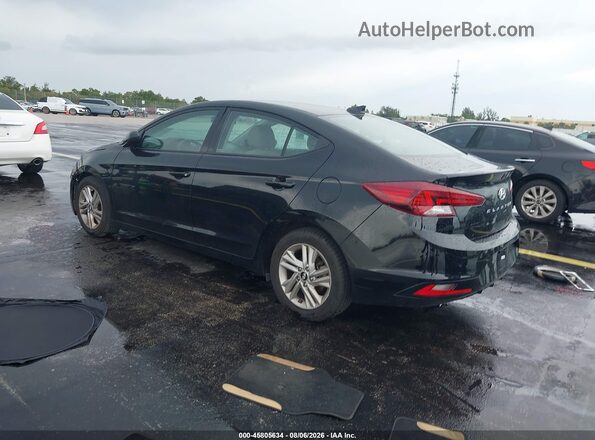 5NPD84LF8LH548661 2020 HYUNDAI ELANTRA Черный Задняя левая четверть