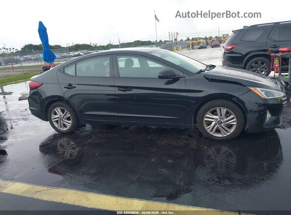 5NPD84LF8LH548661 2020 HYUNDAI ELANTRA Черный Вид задней части салона