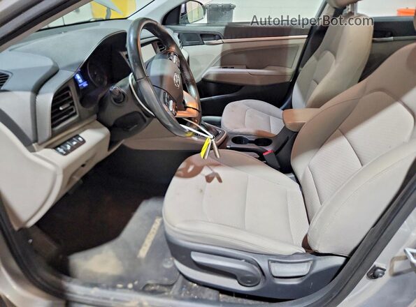 5NPD84LF8LH558347 2020 HYUNDAI ELANTRA Silver წინა სალონის ხედი