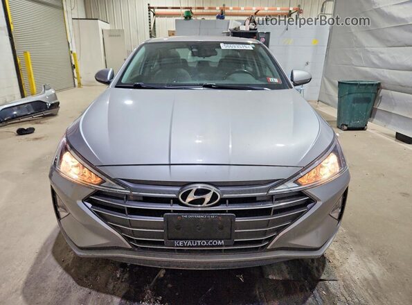 5NPD84LF8LH558347 2020 HYUNDAI ELANTRA Silver წინა ხედი