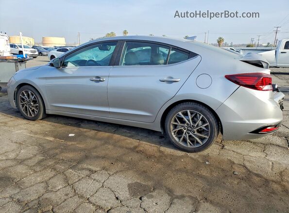 5NPD84LF8LH558560 2020 HYUNDAI ELANTRA Silver Rear left