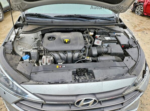 5NPD84LF8LH559059 2020 HYUNDAI ELANTRA Silver Սալոնի հետևի տեսք