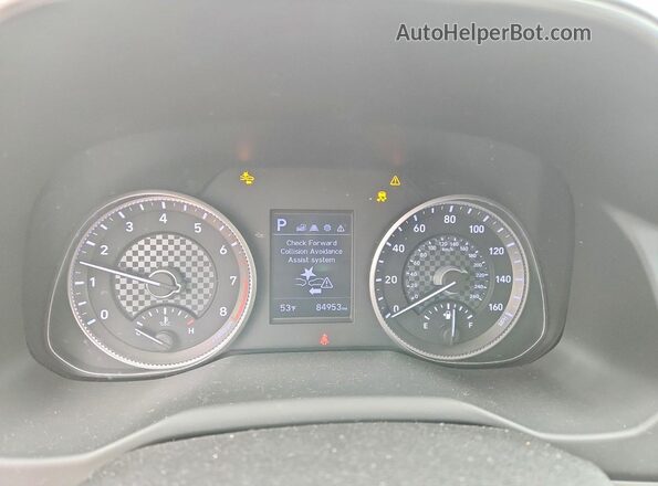 5NPD84LF8LH559059 2020 HYUNDAI ELANTRA Silver Սարքավորումների վահանակի տեսք