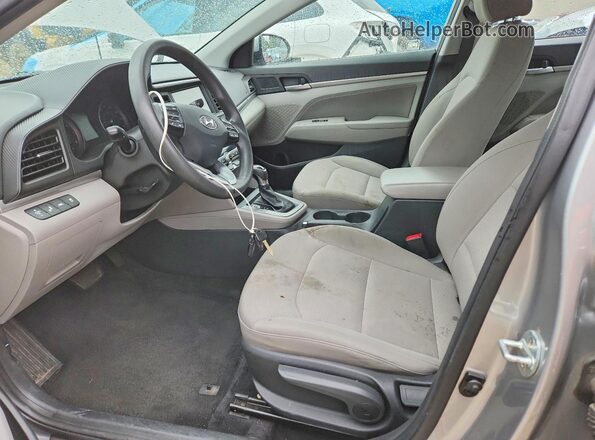5NPD84LF8LH559059 2020 HYUNDAI ELANTRA Silver Սալոնի դիմացի տեսք