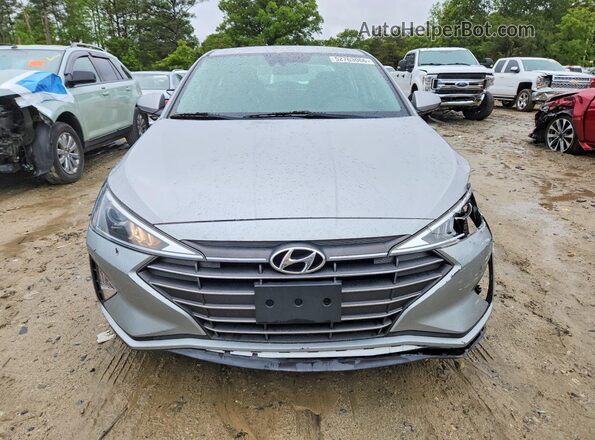 5NPD84LF8LH559059 2020 HYUNDAI ELANTRA Silver Դիմացի տեսք
