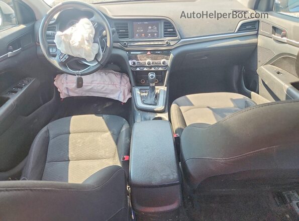5NPD84LF8LH562978 2020 HYUNDAI ELANTRA Silver წინა პანელის ხედი