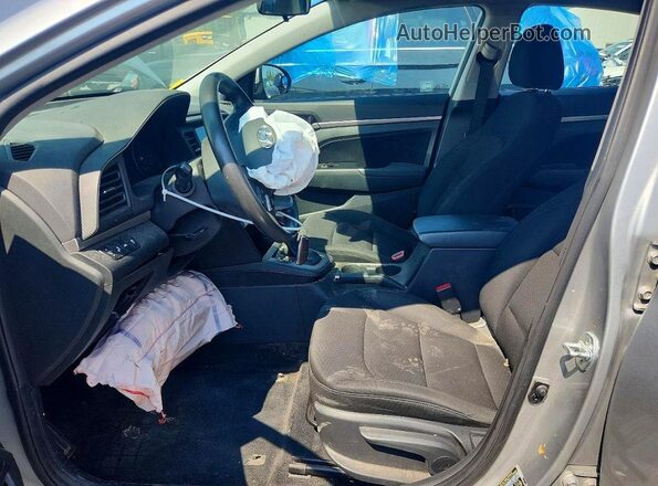 5NPD84LF8LH562978 2020 HYUNDAI ELANTRA Silver წინა სალონის ხედი