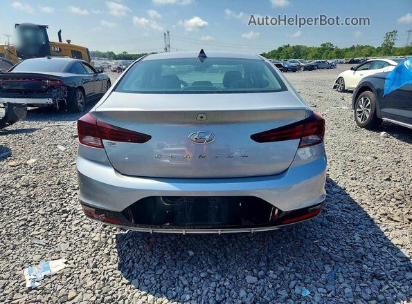 5NPD84LF8LH562978 2020 HYUNDAI ELANTRA Silver უკანა ხედი