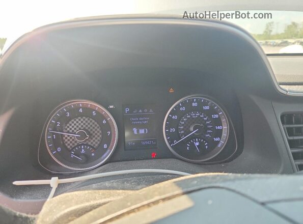 5NPD84LF8LH562978 2020 HYUNDAI ELANTRA Silver ხელსაწყოთა პანელის ხედი