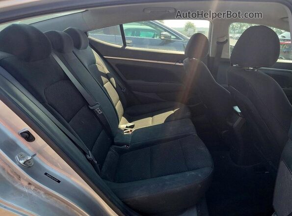 5NPD84LF8LH562978 2020 HYUNDAI ELANTRA Silver უკანა სავარძლების ხედი