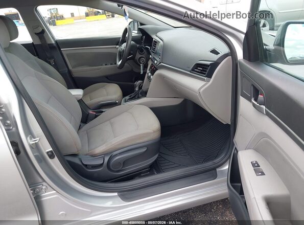 5NPD84LF8LH566867 2020 HYUNDAI ELANTRA Silver Սալոնի դիմացի տեսք
