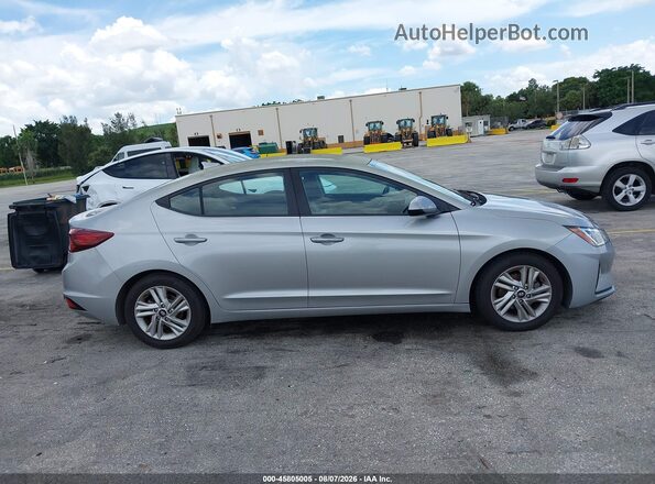 5NPD84LF8LH566867 2020 HYUNDAI ELANTRA Silver Սալոնի հետևի տեսք