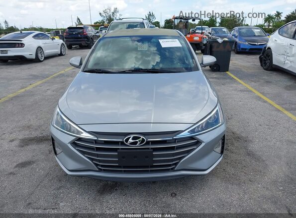 5NPD84LF8LH566867 2020 HYUNDAI ELANTRA Silver Սարքավորումների վահանակի տեսք