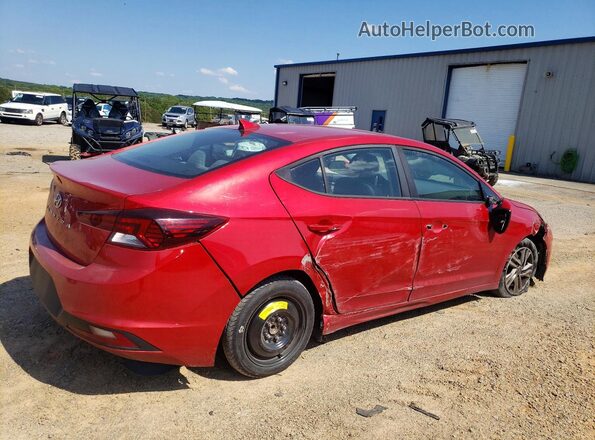 5NPD84LF8LH569851 2020 HYUNDAI ELANTRA Red Rear right
