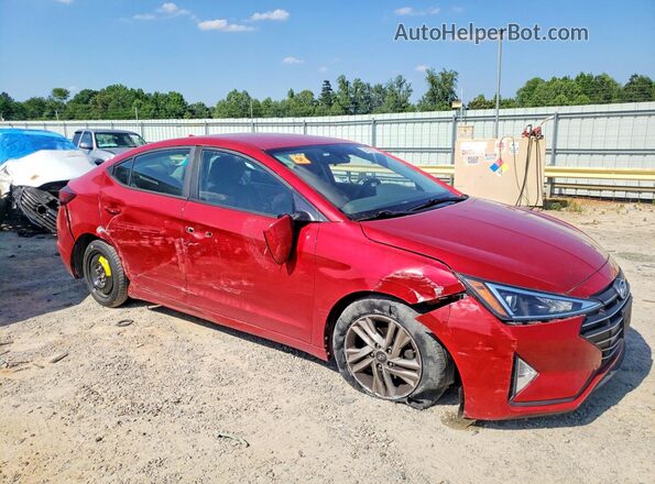 5NPD84LF8LH569851 2020 HYUNDAI ELANTRA Red Front right