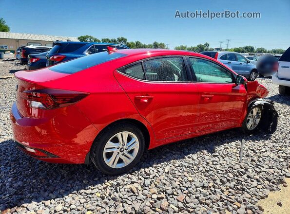 5NPD84LF8LH594314 2020 HYUNDAI ELANTRA Red Հետևի աջ