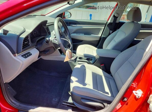 5NPD84LF8LH594314 2020 HYUNDAI ELANTRA Red Սալոնի դիմացի տեսք