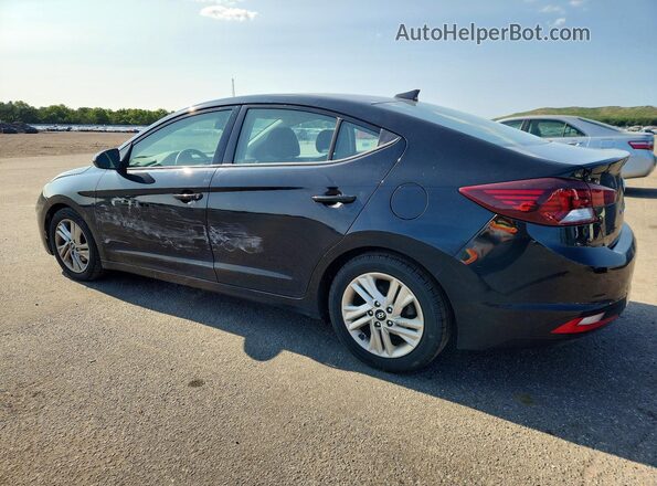 5NPD84LF8LH597519 2020 HYUNDAI ELANTRA Black უკანა მარცხენა