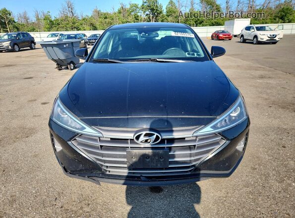 5NPD84LF8LH597519 2020 HYUNDAI ELANTRA Black წინა ხედი