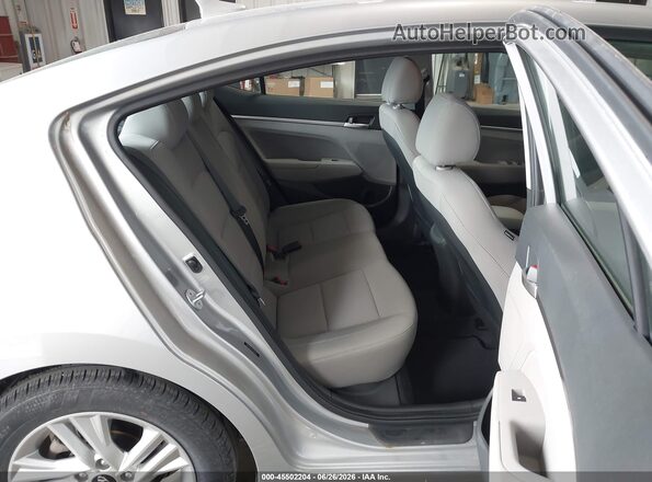 5NPD84LF8LH601004 2020 HYUNDAI ELANTRA Silver Widok naklejki z numerem VIN