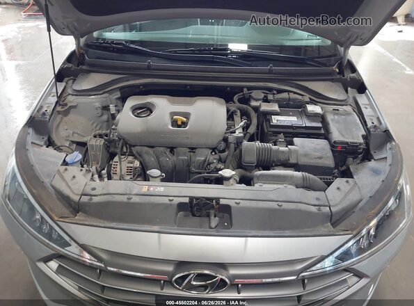 5NPD84LF8LH601004 2020 HYUNDAI ELANTRA Silver Widok z tyłu